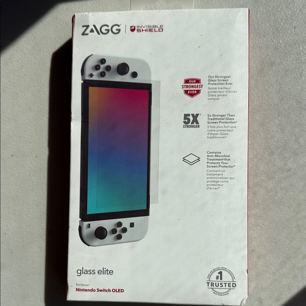 ZAGG InvisibleShield Glass Elite for Nintendo Switch OLED